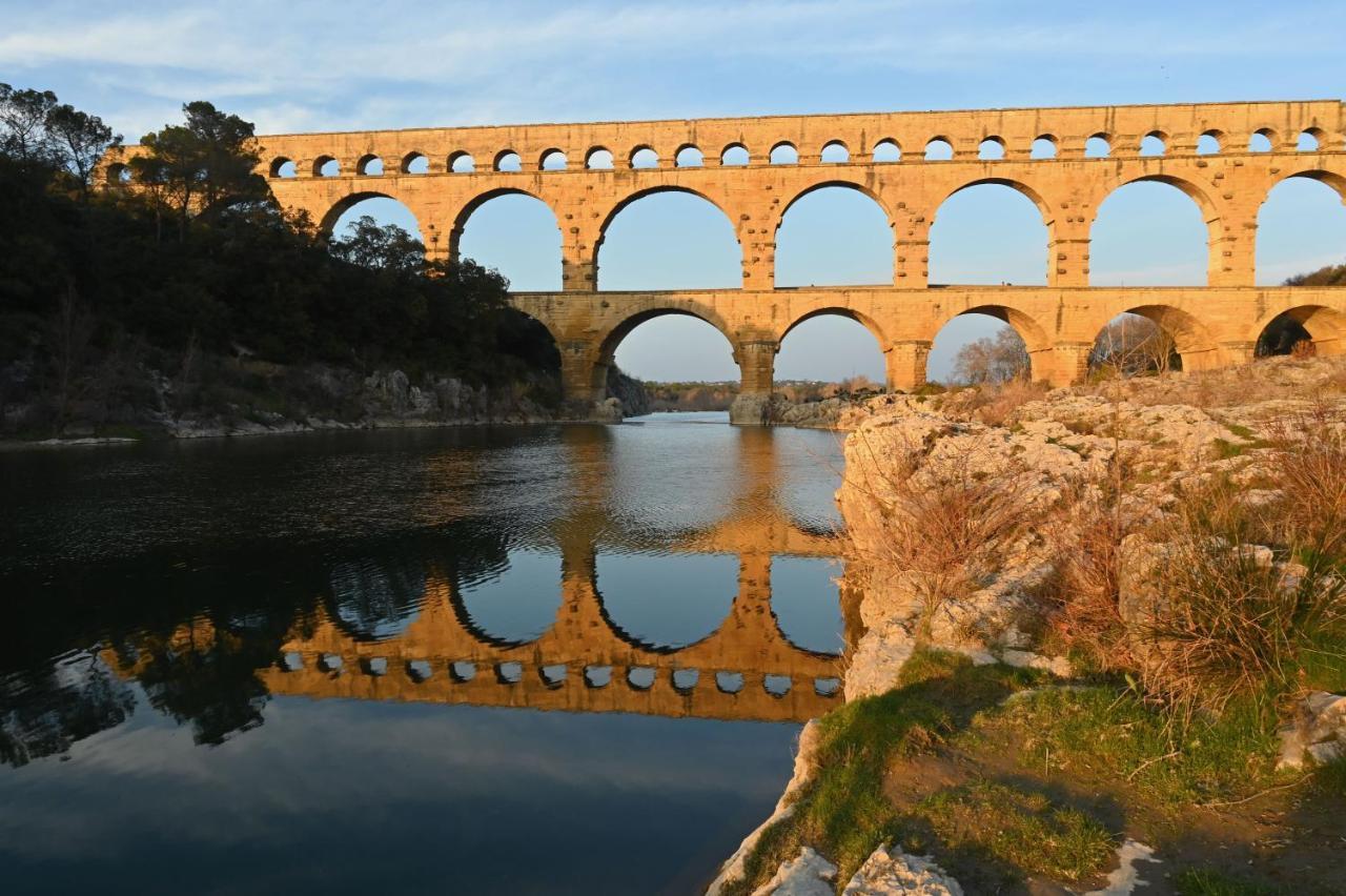 Вілла Gite De Charme "Puisneuf" Proche De Uzes Flaux Екстер'єр фото