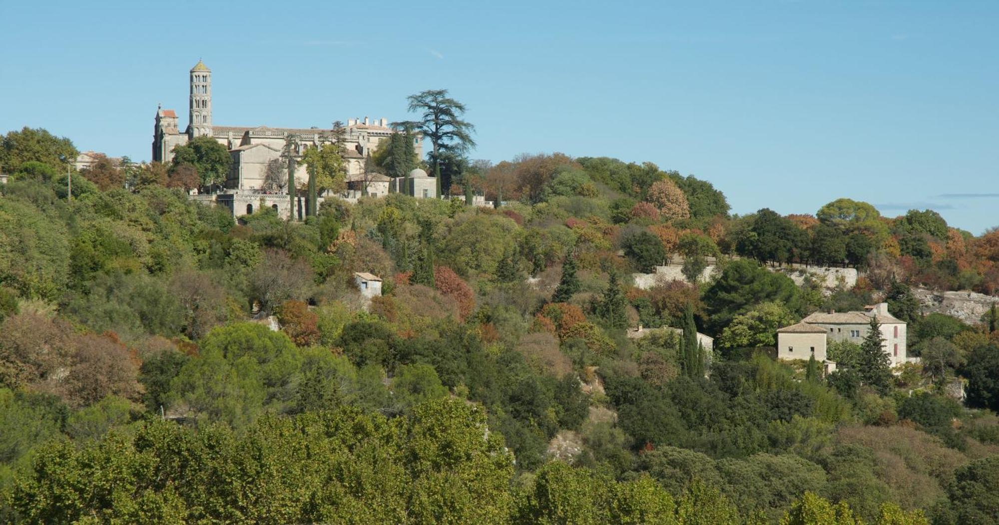 Вілла Gite De Charme "Puisneuf" Proche De Uzes Flaux Екстер'єр фото